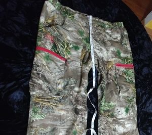Real Tree camouflage anti- microbial hunting pants